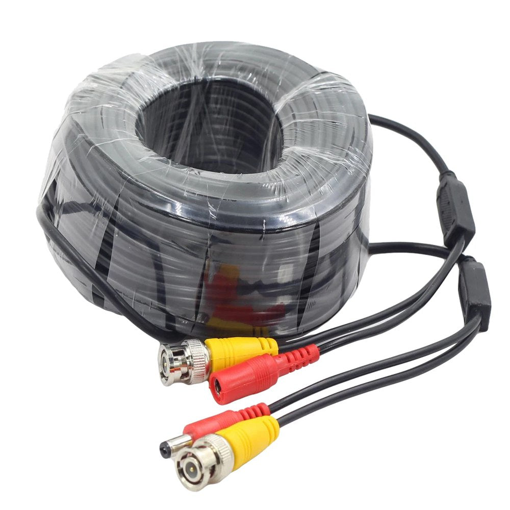 Cable de Video BNC DC Preparado 30 Metros CCTV Cámara Seguridad DVR S1696