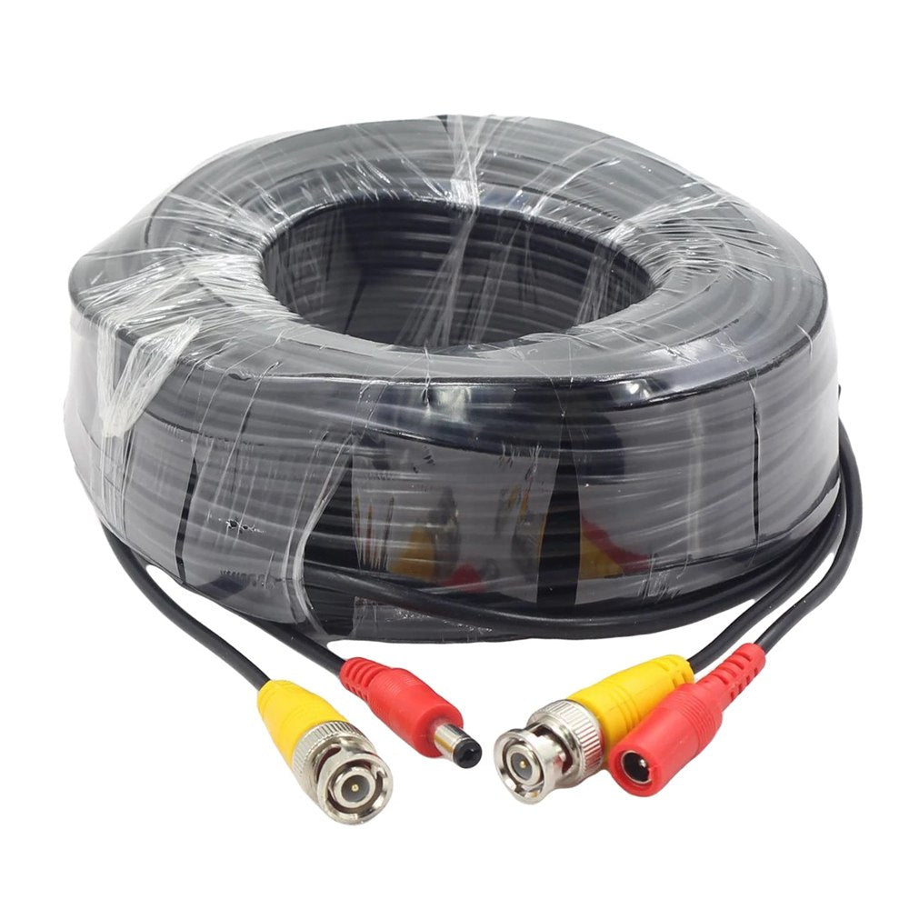 Cable de Video BNC DC Preparado 30 Metros CCTV Cámara Seguridad DVR S1696