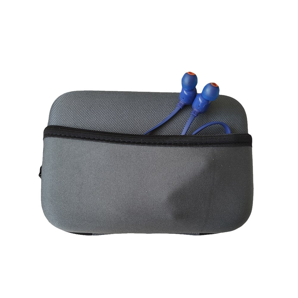 Funda Anti Golpes + Case Disco Duro Externo 2.5 Doble Bolsillo - Gris S1699