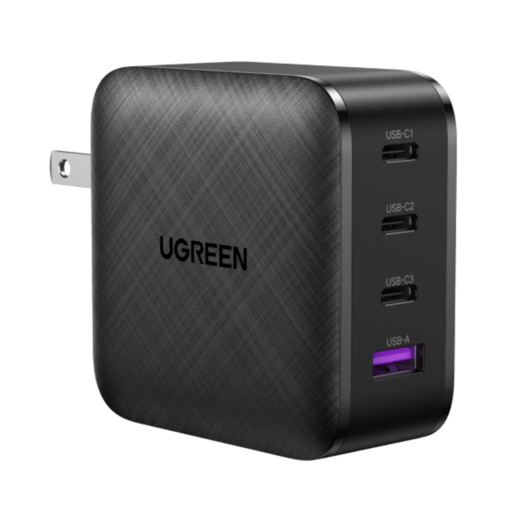 Cargador Ugreen Nexode GaN 65W de Carga Rápida 3 USB-C + 1 USB-A 70773 S1705