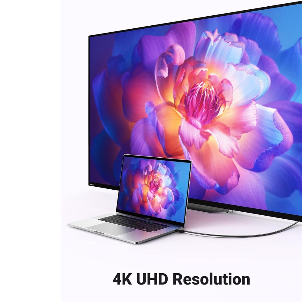 Cable Displayport a HDMI 4K UGREEN 30Hz 10.8Gbps 3 Metros 3D S1711