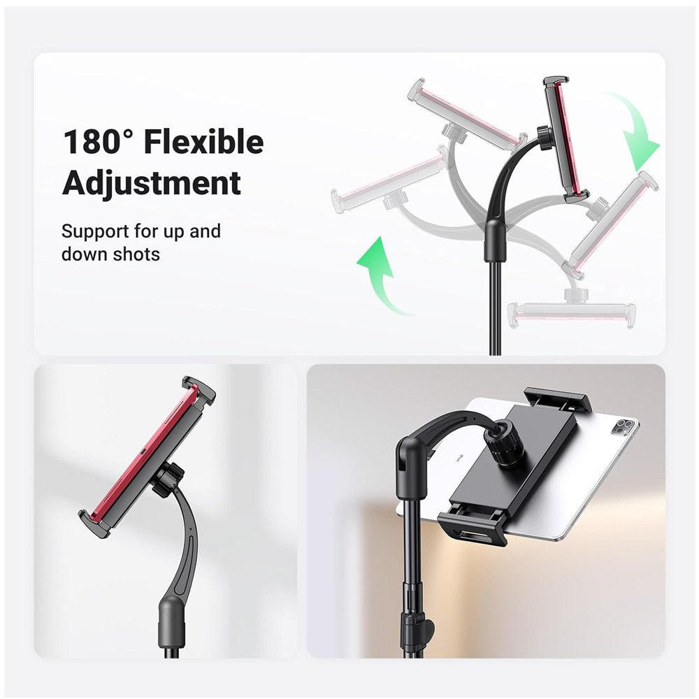 Tripode 2 en 1 UGREEN Tablet y Celular Soporte 1.74 Mts Ajustable S1712