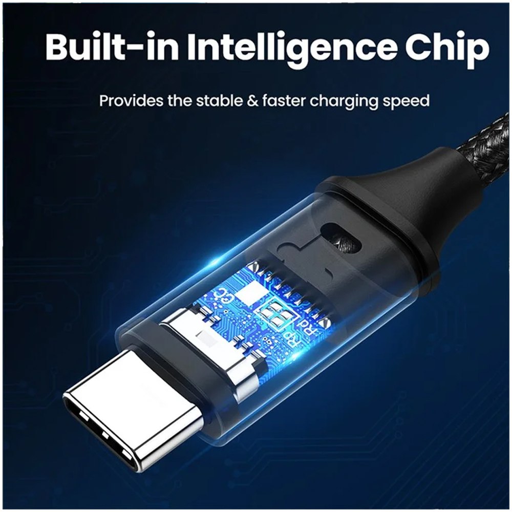 Cable USB C 3.1 Tipo C a Tipo C 2 Mts Gen2 480Mbps 4K UGREEN 100W S1716