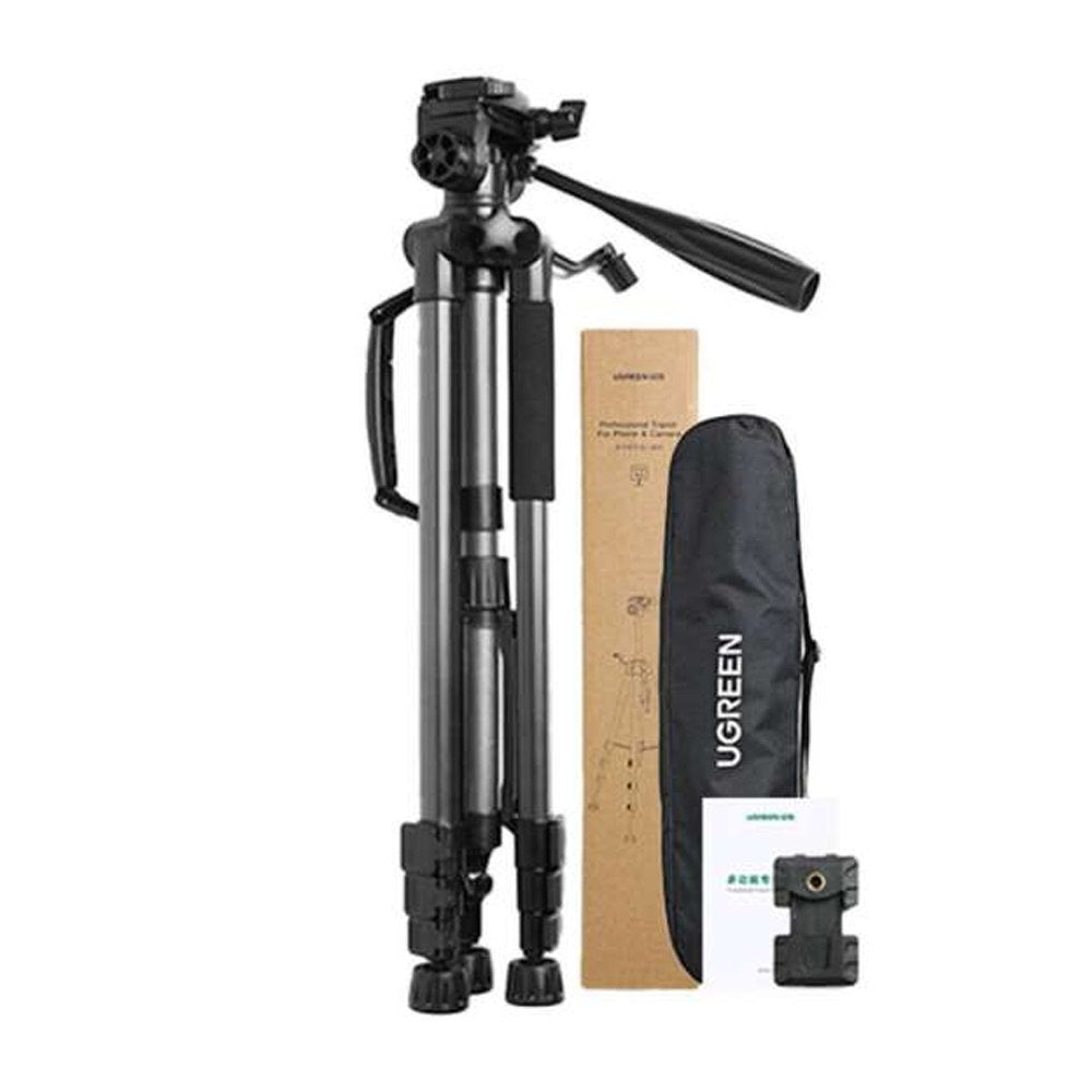 Trípode Profesional 1.75 Metros UGREEN Cámara celular 360° FUNDA S1721