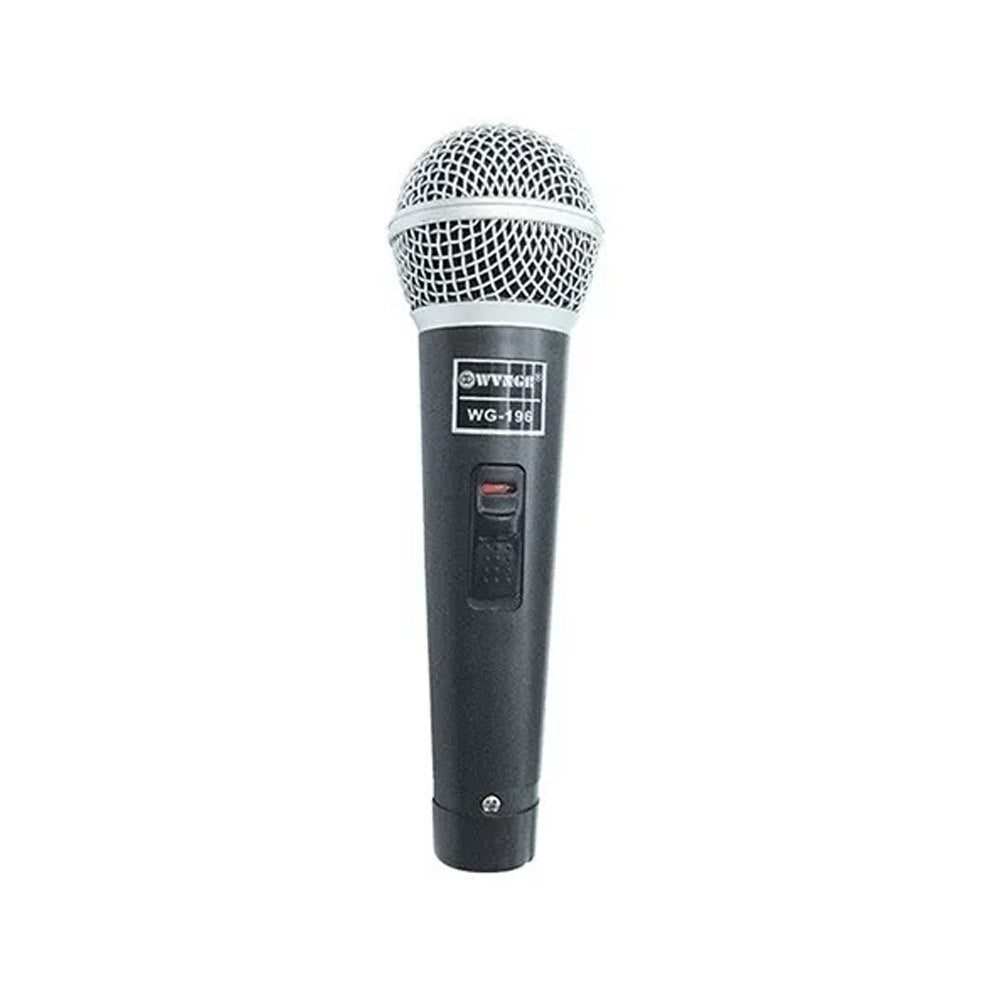 Microfono Alambrico Profesional WVNGR WG-196 con Cable Plug 6.3m S1723