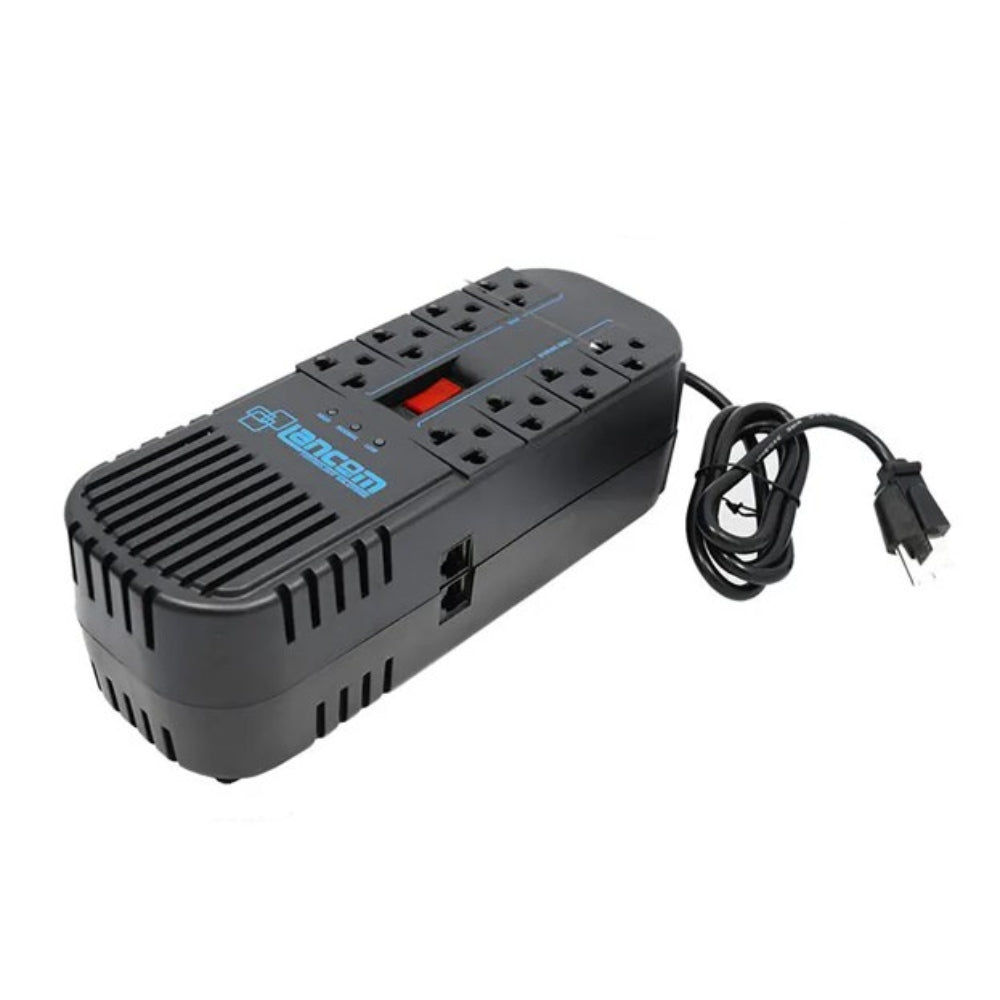 Estabilizador de Voltaje LANCOM AVR PRO 1008i 8 Tomas 1200VA 500w S1724