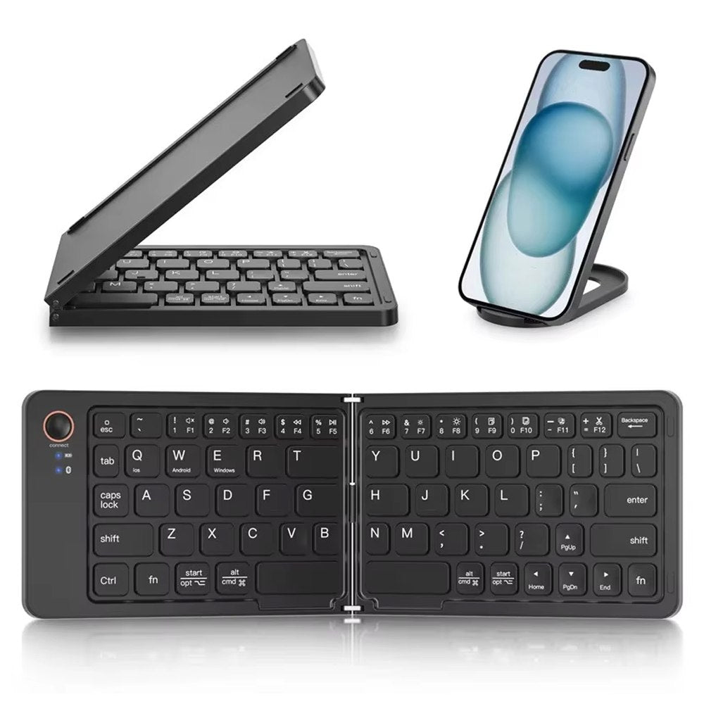 Mini Teclado Inalambrico Bluetooth Plegable Delgado ios win android S1745