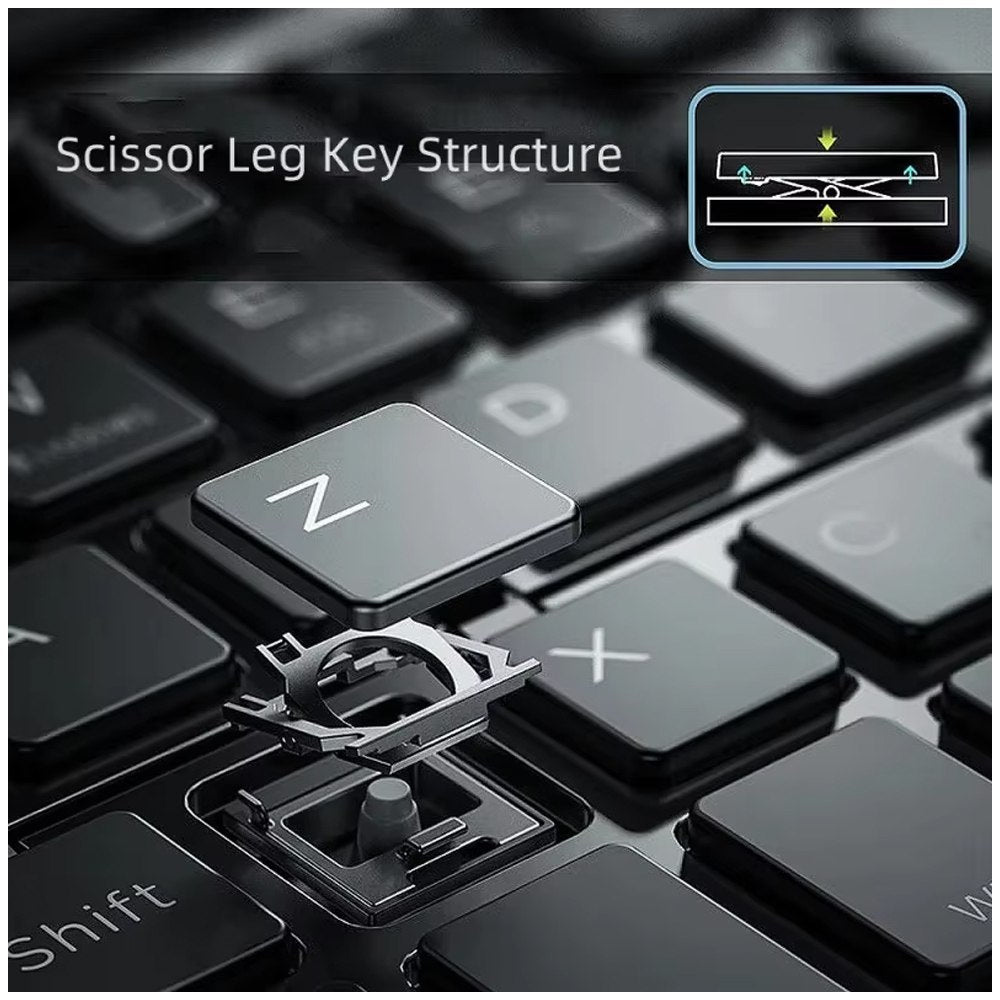 Mini Teclado Inalambrico Bluetooth Plegable Delgado ios win android S1745