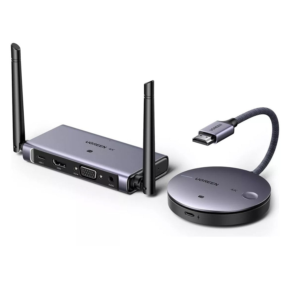 Extensión Extender HDMI VGA Inalámbrico 50 Metros UGREEN 60Hz 4K 5Ghz S1753