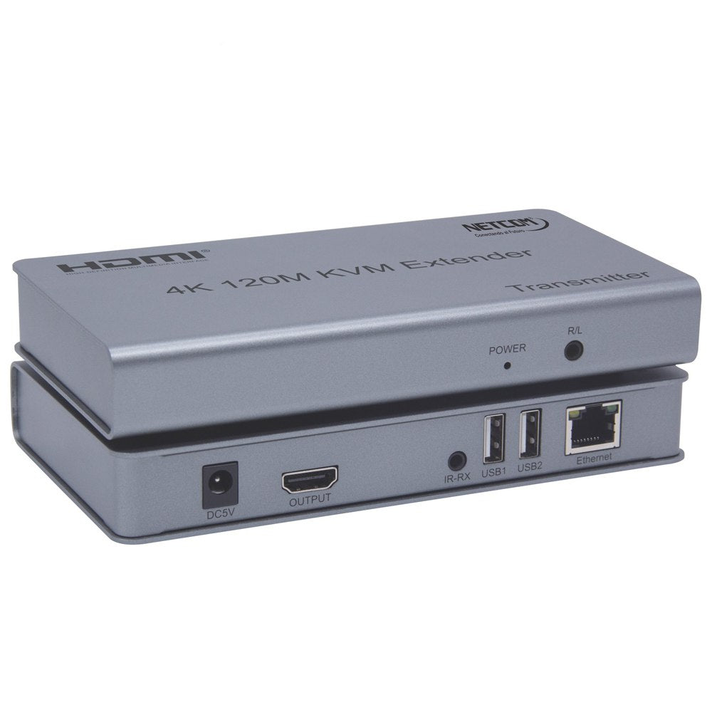 Hdmi Extender 120m IP KVM 2 USB NETCOM Extiende HDMI Cable rj45 S1768
