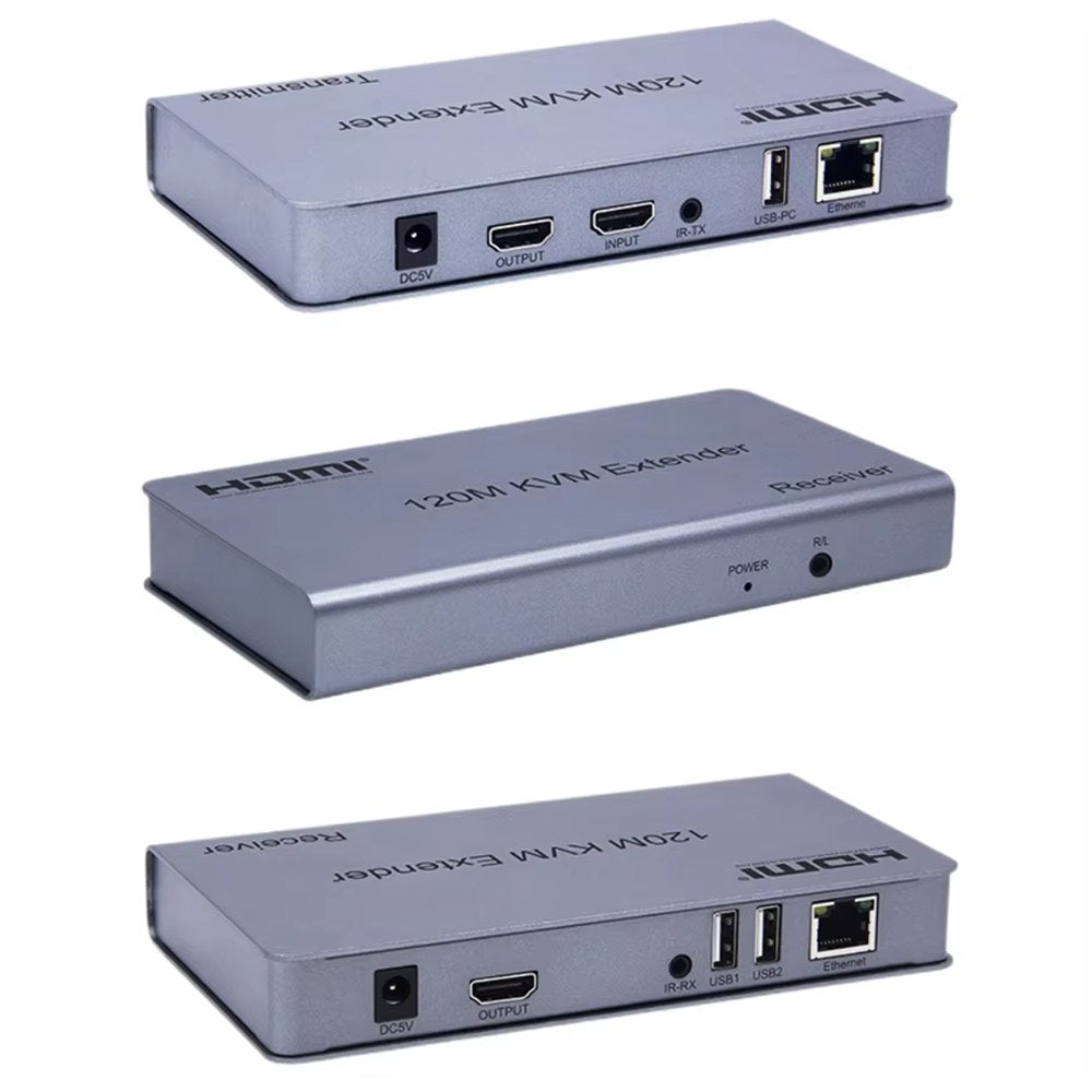 Hdmi Extender 120m IP KVM 2 USB NETCOM Extiende HDMI Cable rj45 S1768
