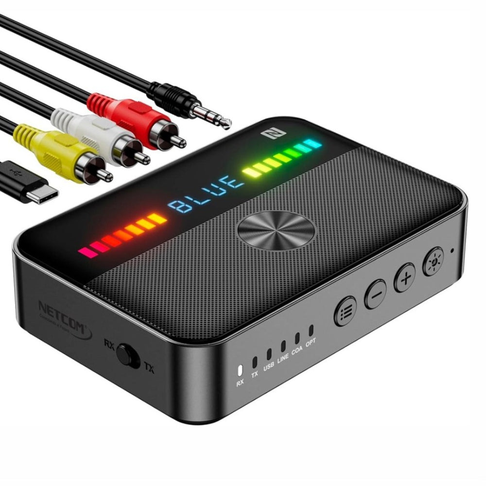 Adaptador Bluetooth 5.3 Dual Trasmisor y Receptor Convertidor Optico S1794