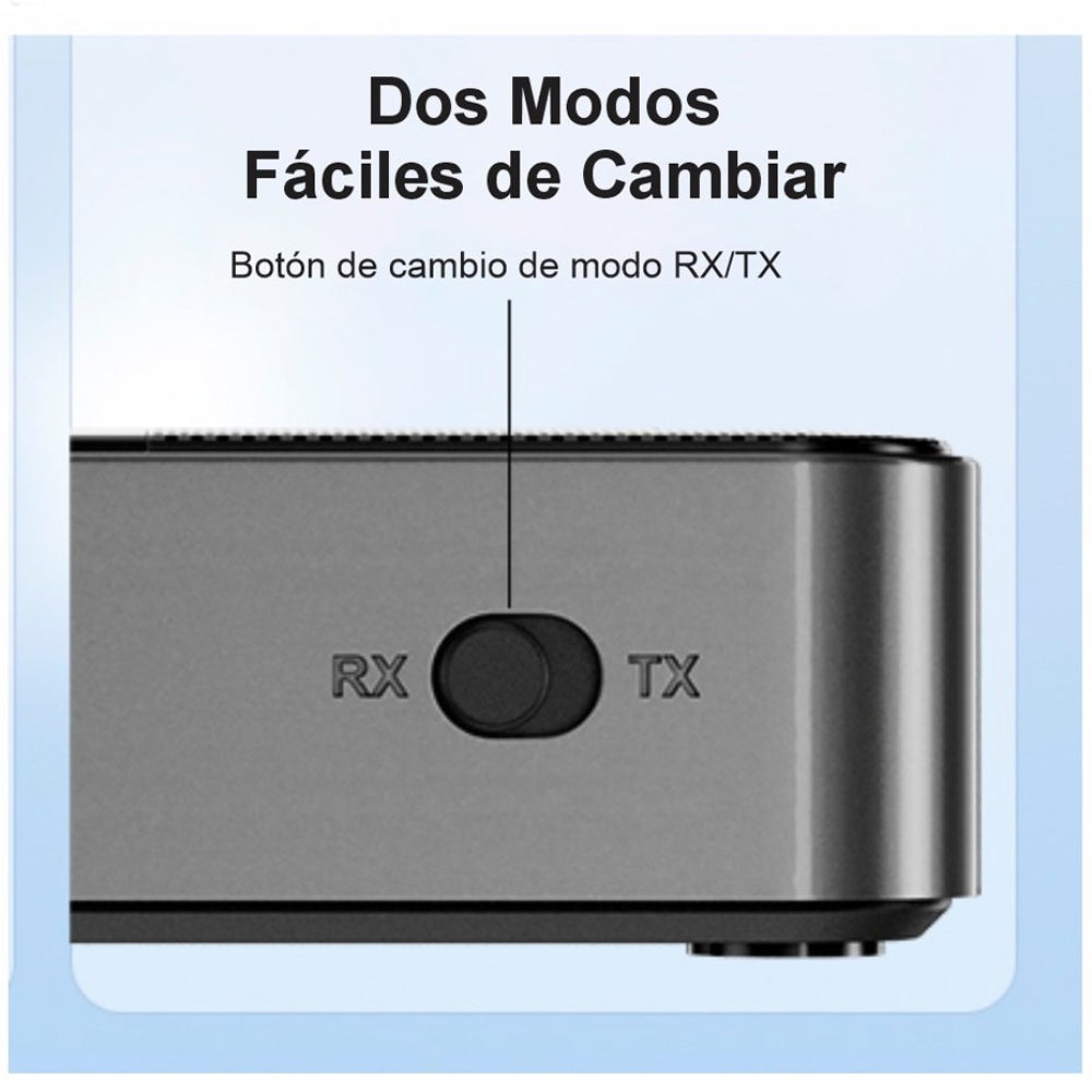 Adaptador Bluetooth 5.3 Dual Trasmisor y Receptor Convertidor Optico S1794