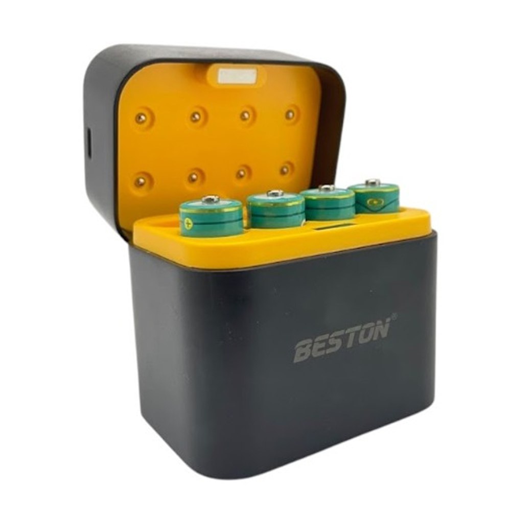 Cargador de Pilas Baterías AA Recargables 8 Puestos + 8 Baterías AA S1805