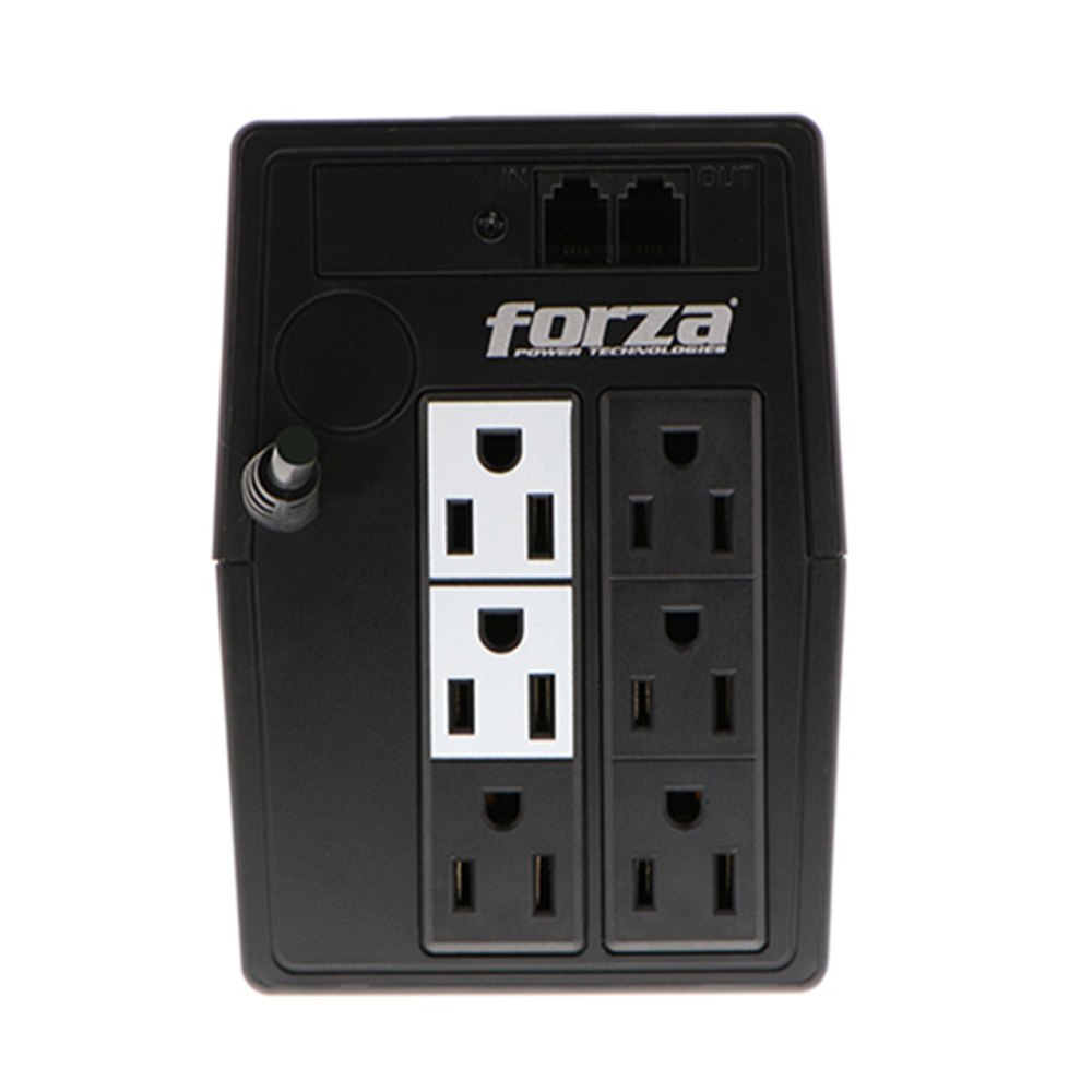 Respaldo de Emergencia UPS FORZA NT-512U 500VA 250W 6 TOMAS 220V S1809
