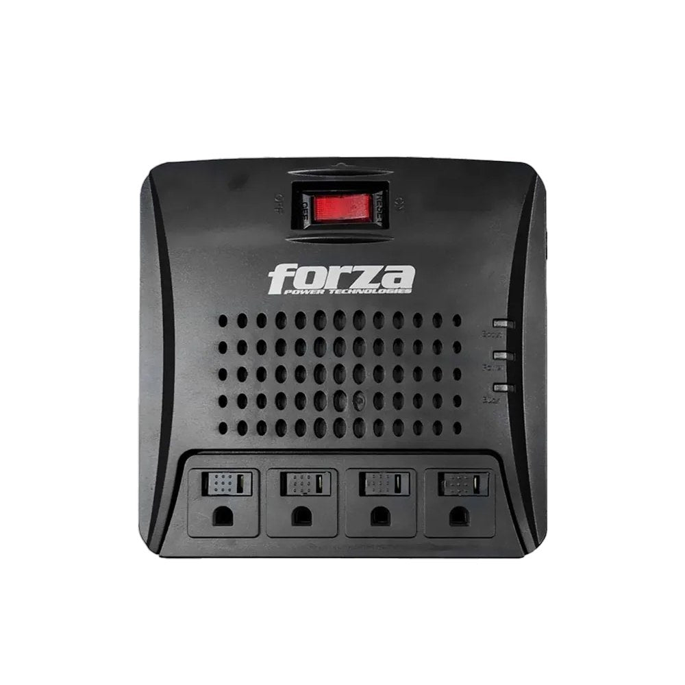 Estabilizador FORZA FVR-3002 3000VA 1500W 4 TOMAS 220V Regulador S1812