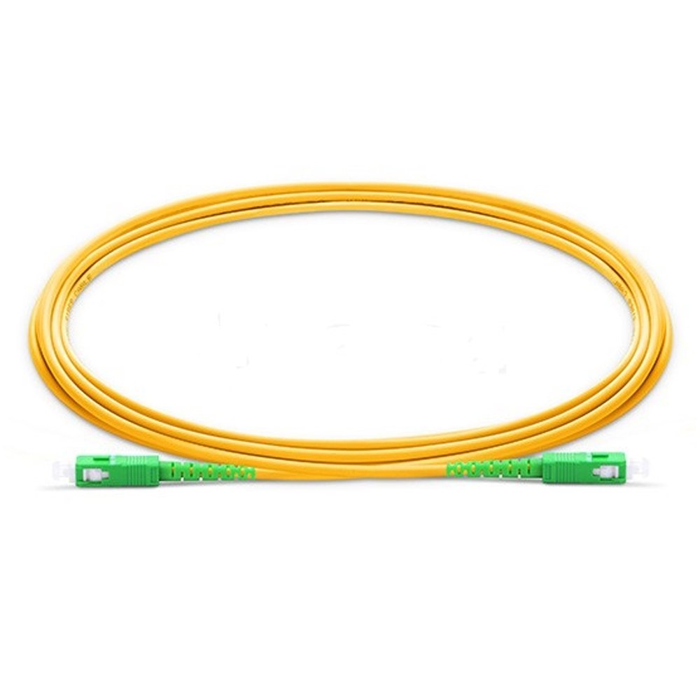Cable Patch Cord de Fibra Optica OM3 3.0mm SC-SC APC 9 125 2 Metros S1820