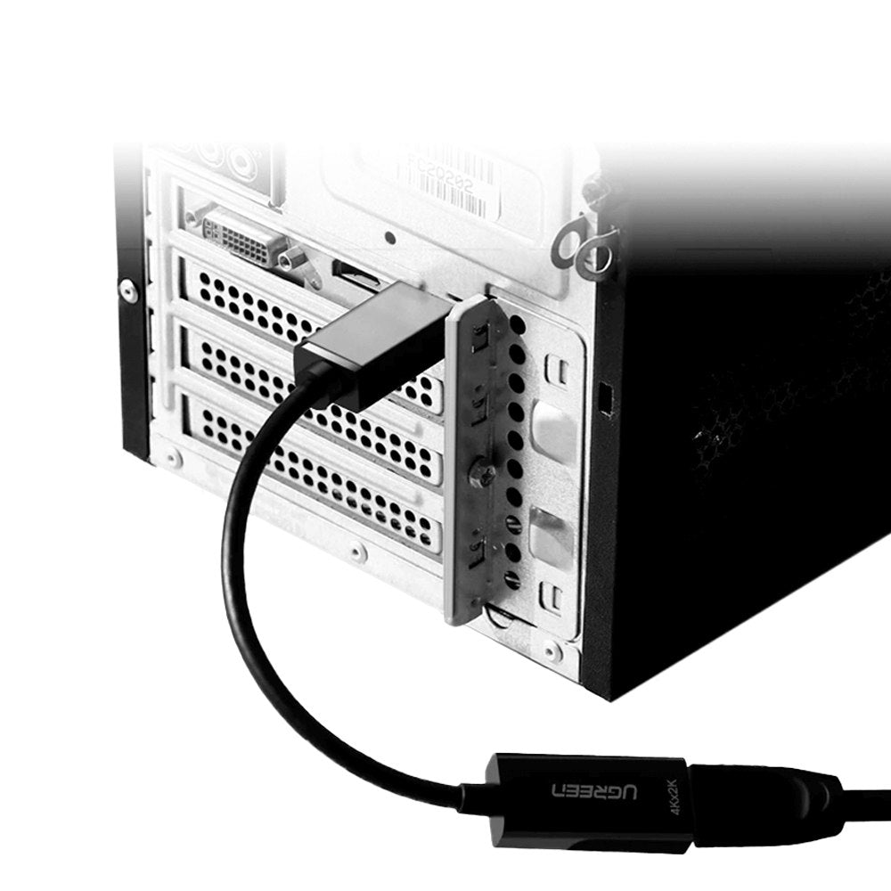 Adaptador Convertidor DisplayPort a HDMI UGREEN 4K ultra HD DP a HDMI S1831