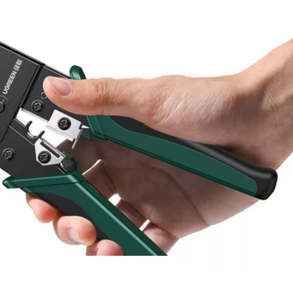 3 en 1 Crimpeador Ponchadora rj45 UGREEN Cable de Red Pelador Crimping S1835