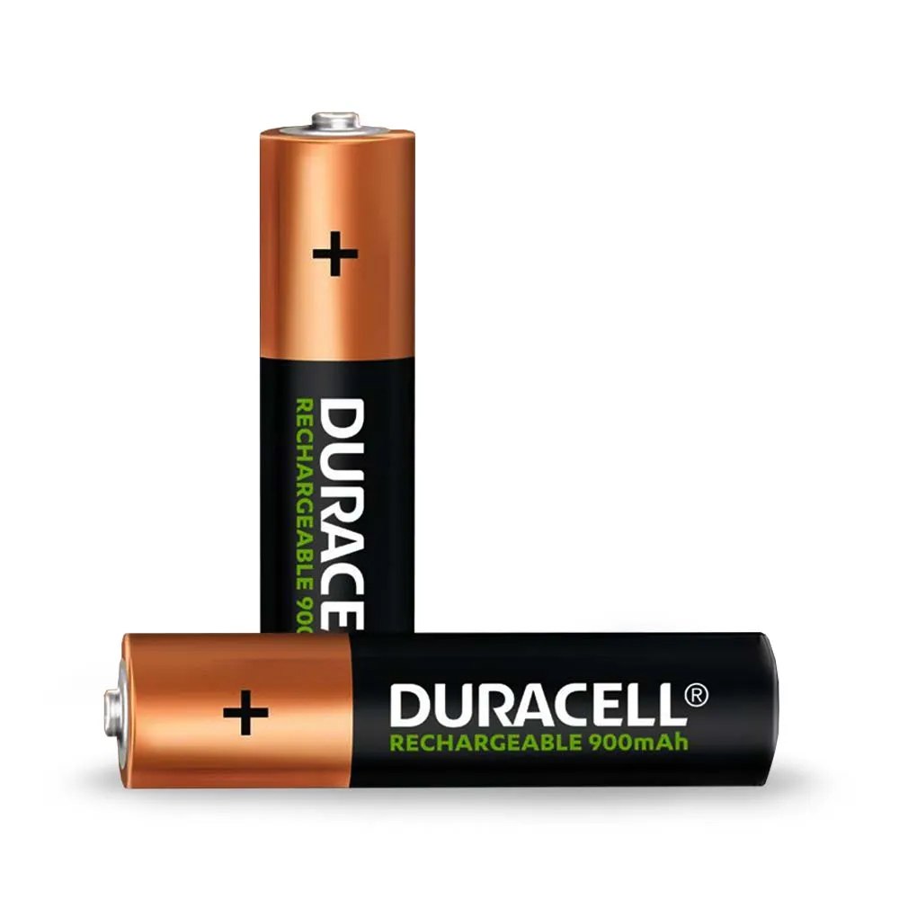 Pilas AAA Recargables DURACELL 900mAh Blister x 2 Unidades Baterias S1846