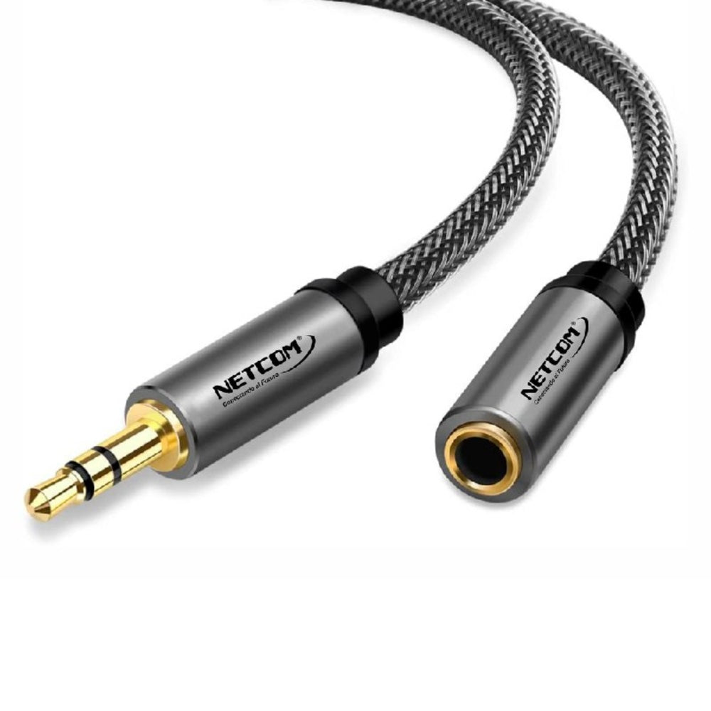 Cable extension de Audio Plug 3.5mm TRS de 3 Metros NETCOM S1858