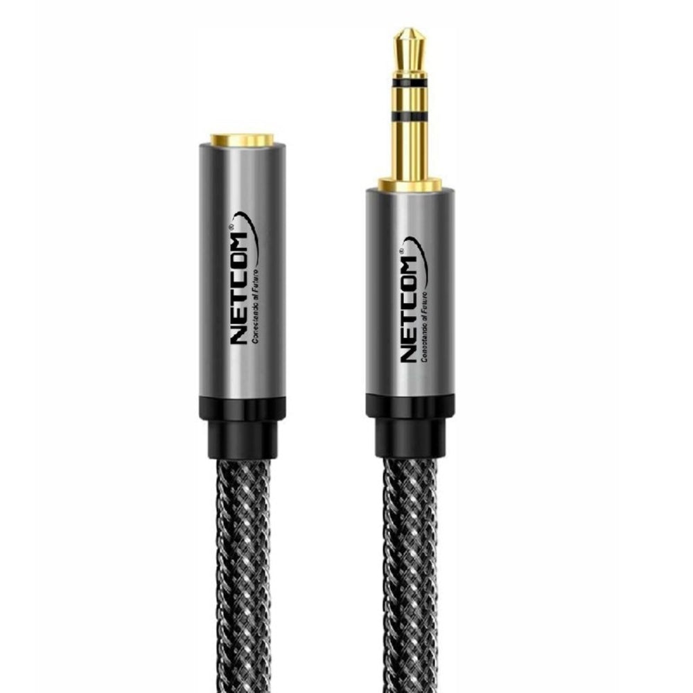 Cable extension de Audio Plug 3.5mm TRS de 3 Metros NETCOM S1858