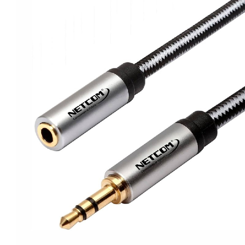 Cable extension de Audio Plug 3.5mm TRS de 3 Metros NETCOM S1858