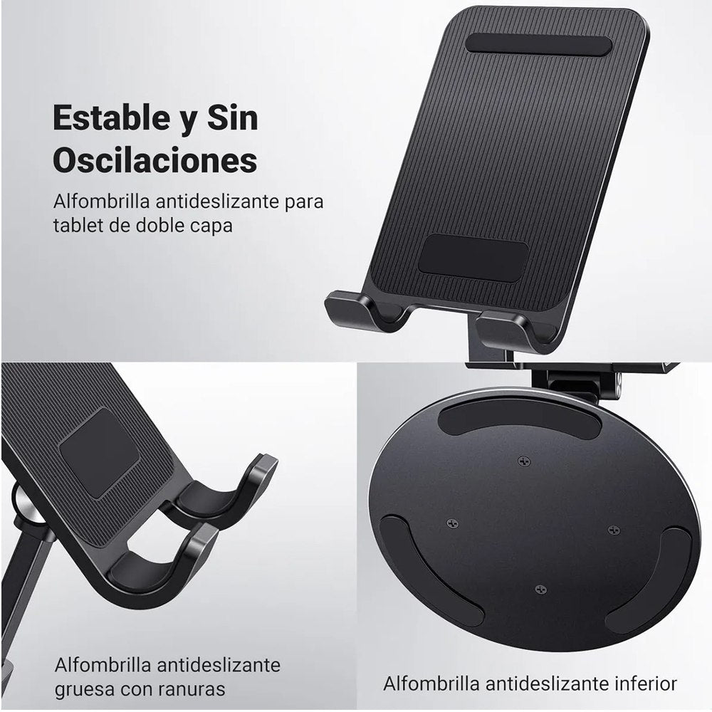 Soporte de Mesa para Celular Tablet UGREEN Aluminio 360 Grados S1859