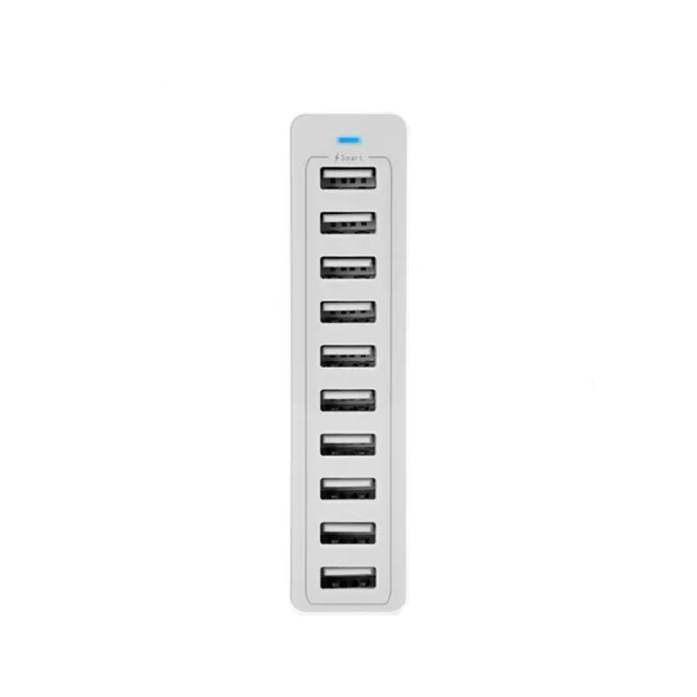 Cargador 10 Puertos Usb 60w Carga Rápida Xbx09l Usb 2.4A S1884