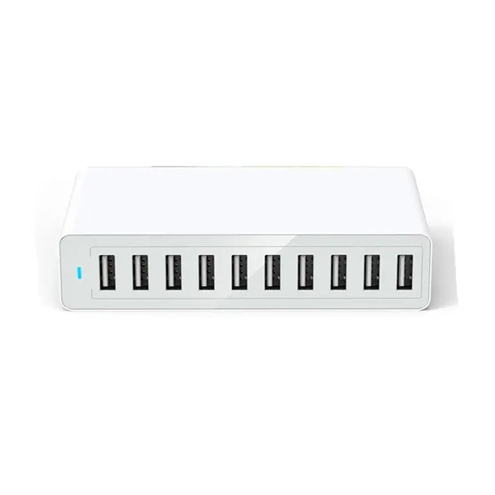 Cargador 10 Puertos Usb 60w Carga Rápida Xbx09l Usb 2.4A S1884