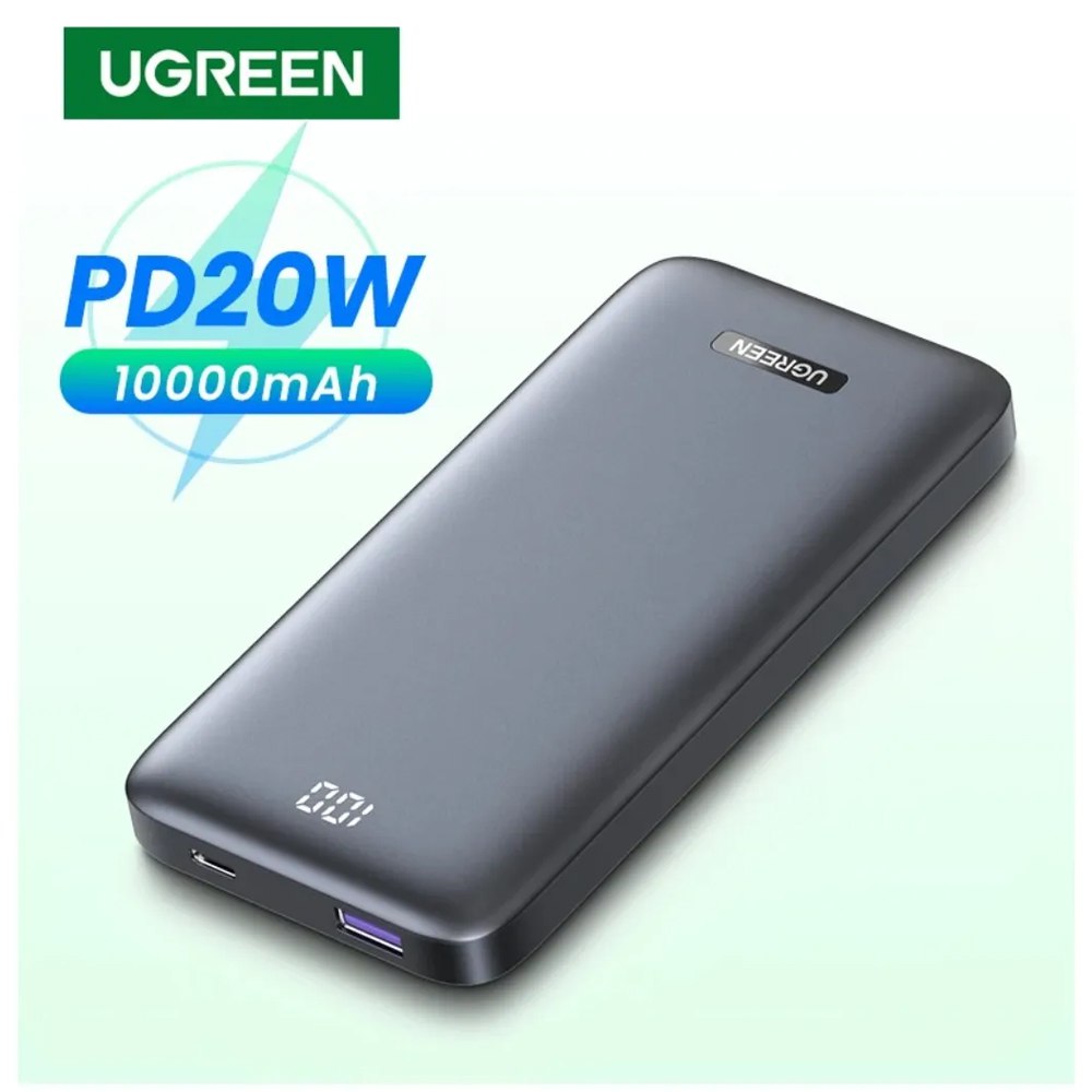 Power Bank Ugreen 10.000mah Usb 22.5w Tipo C 20w pd Carga Rapida S1885