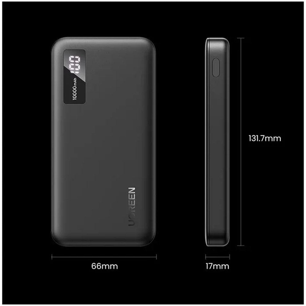 Power Bank Ugreen 10.000mah Usb 22.5w Tipo C 20w pd Carga Rapida S1885