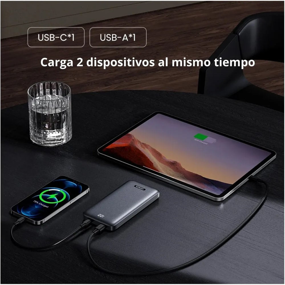Power Bank Ugreen 10.000mah Usb 22.5w Tipo C 20w pd Carga Rapida S1885