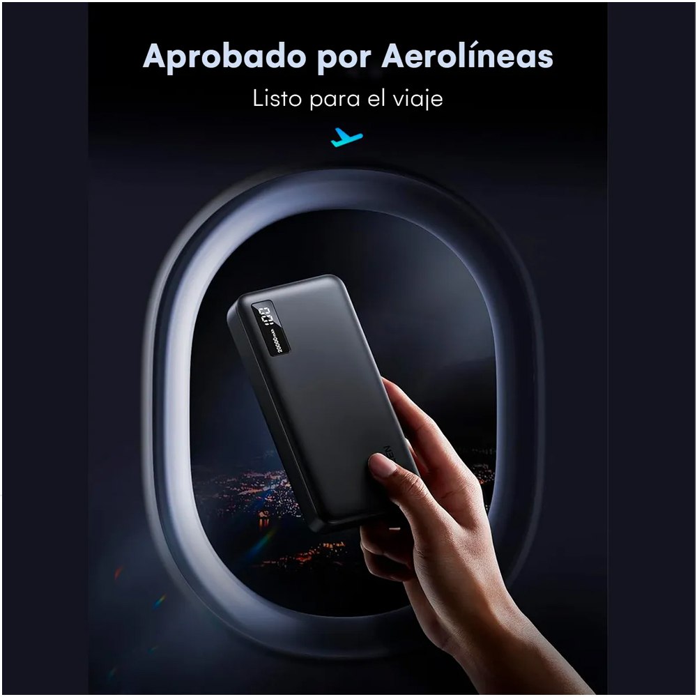 Power Bank Ugreen 20.000mah Usb 22.5w Tipo C 20w pd Carga Rapida S1886