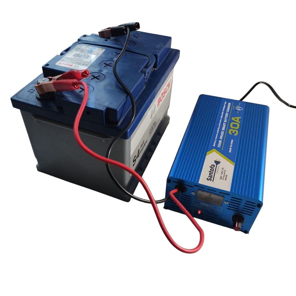 Cargador de Baterías Santofa Dx-bc1230 30 Amperios Azul S1888