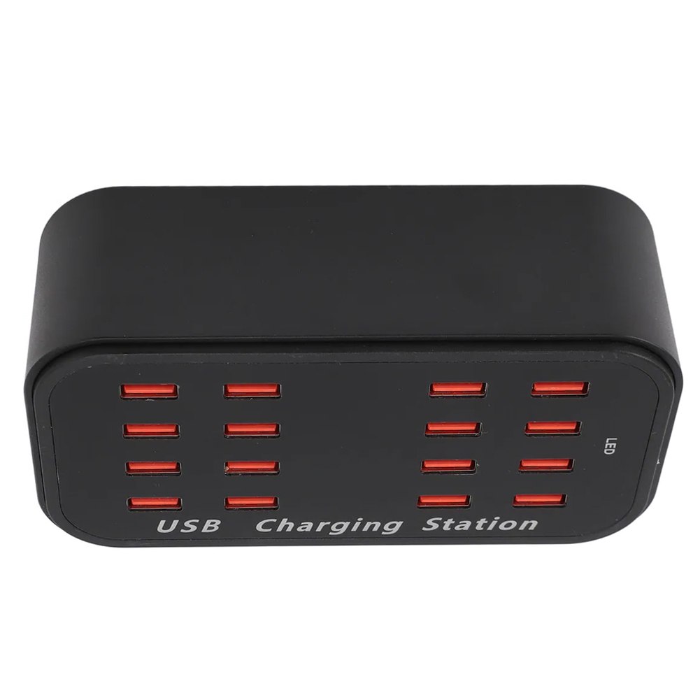 Cargador 16 Puertos Usb 100w Carga Rápida Yc-a16 Usb 20A S1890
