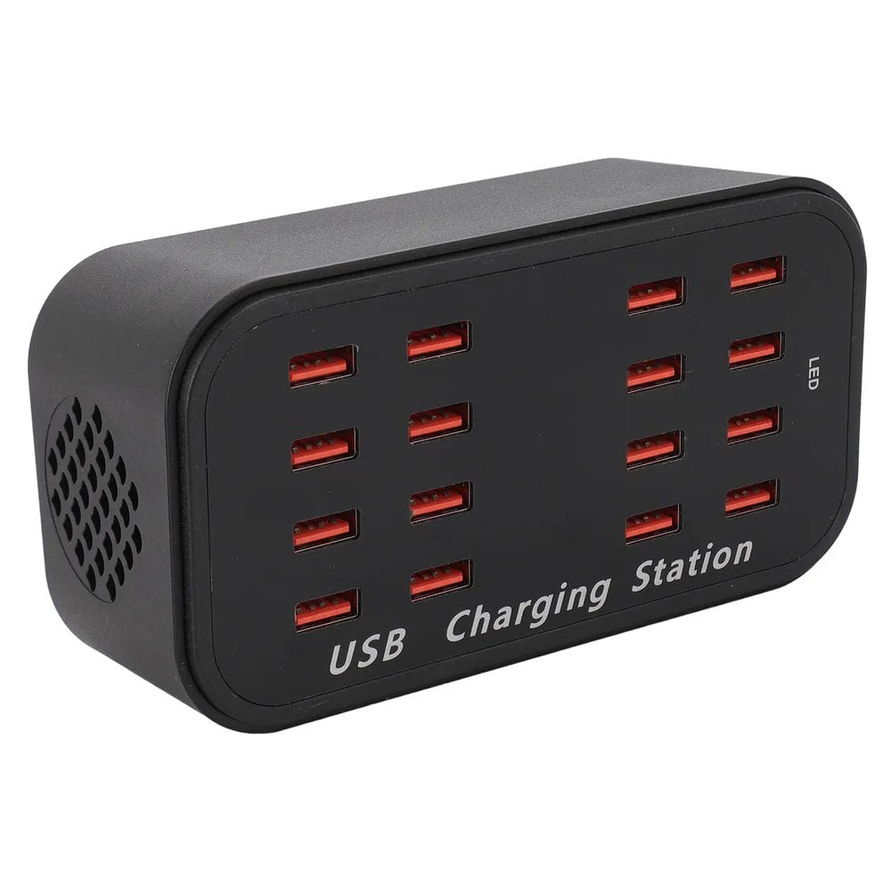 Cargador 16 Puertos Usb 100w Carga Rápida Yc-a16 Usb 20A S1890
