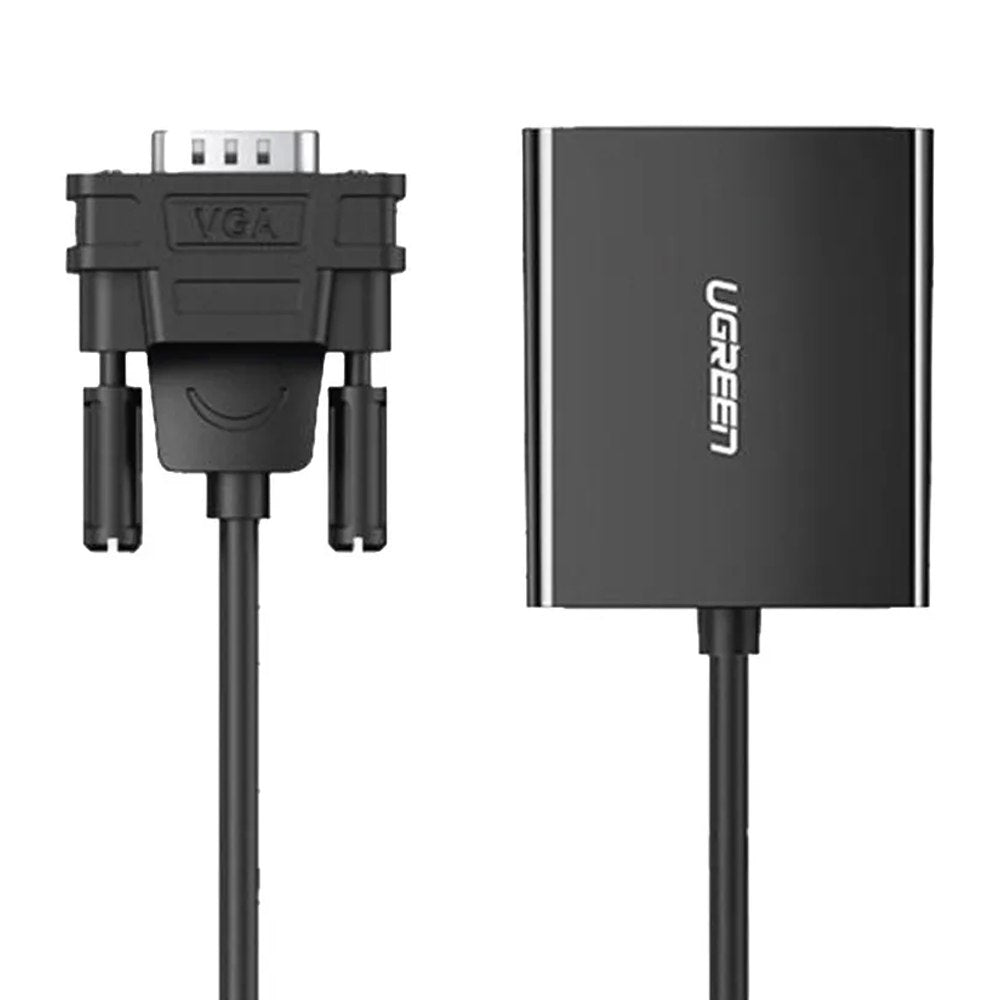 Adaptador Convertidor Vga A Hdmi Con Audio Ugreen 1080p 15cm S1898