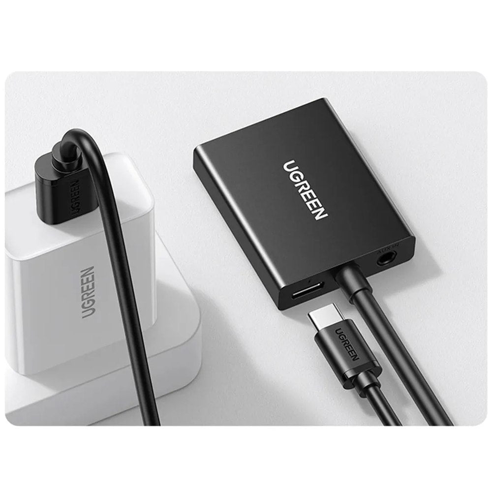 Adaptador Convertidor Vga A Hdmi Con Audio Ugreen 1080p 15cm S1898