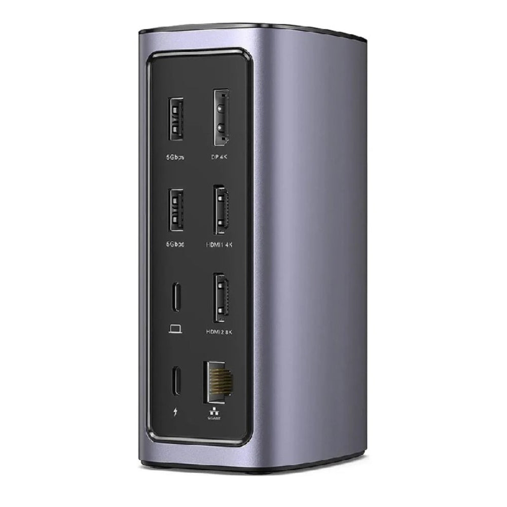 Docking Station Pro Usb Tipo C Ugreen 12 en 1 2 Hdmi Dp 8k S1901