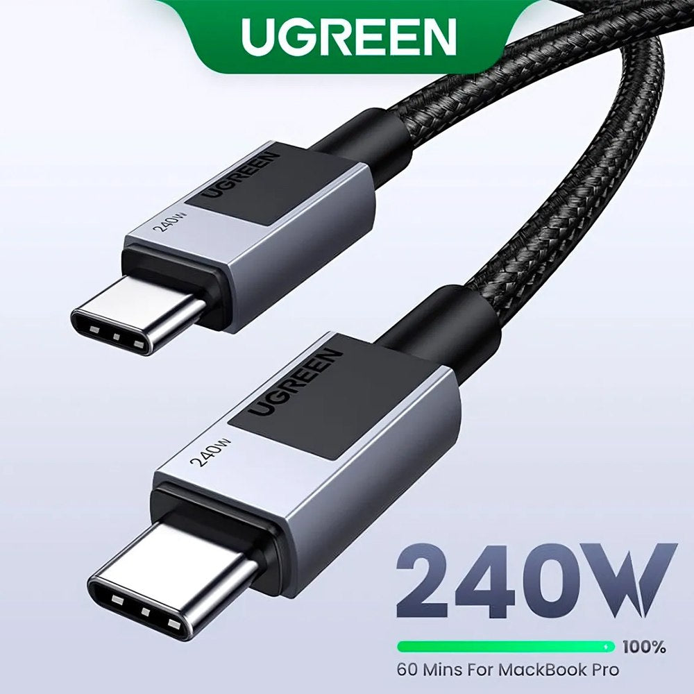 Cable Usb C Tipo C A Tipo C 480mbps Hd 240w Ugreen 1 Metro S1906