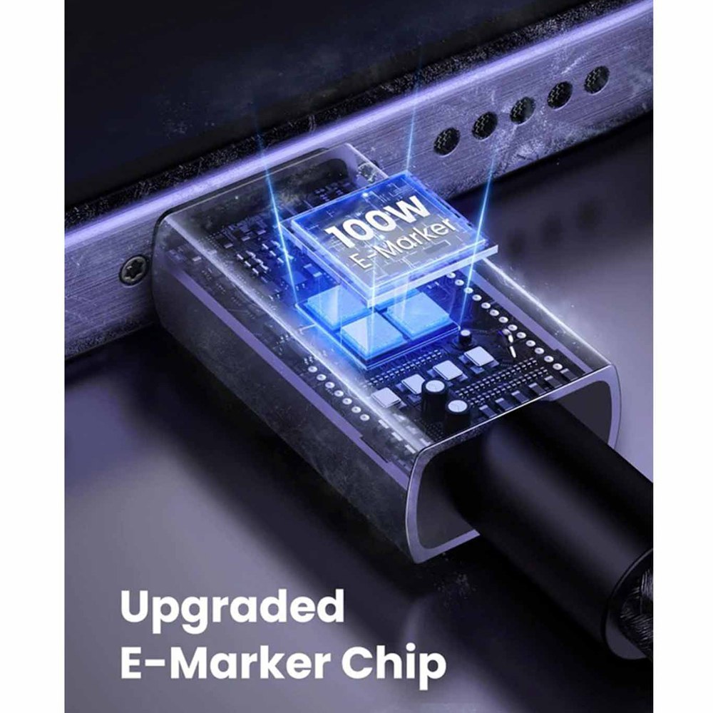 Cable Usb C Tipo C A Tipo C 480mbps Hd 100w Ugreen 1 Metro S1907