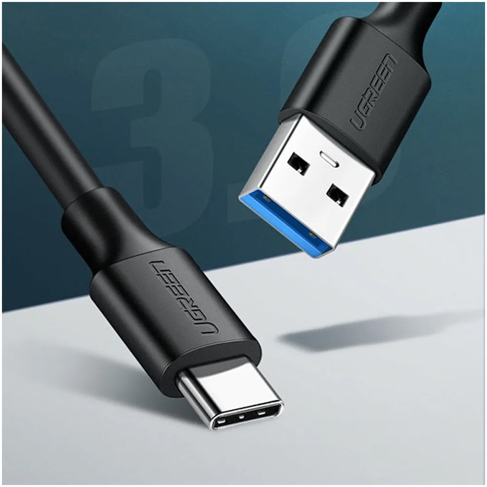 Cable Usb 3.0 Macho A Usb Tipo C Macho Ugreen 5gbps 1 Metro S1909