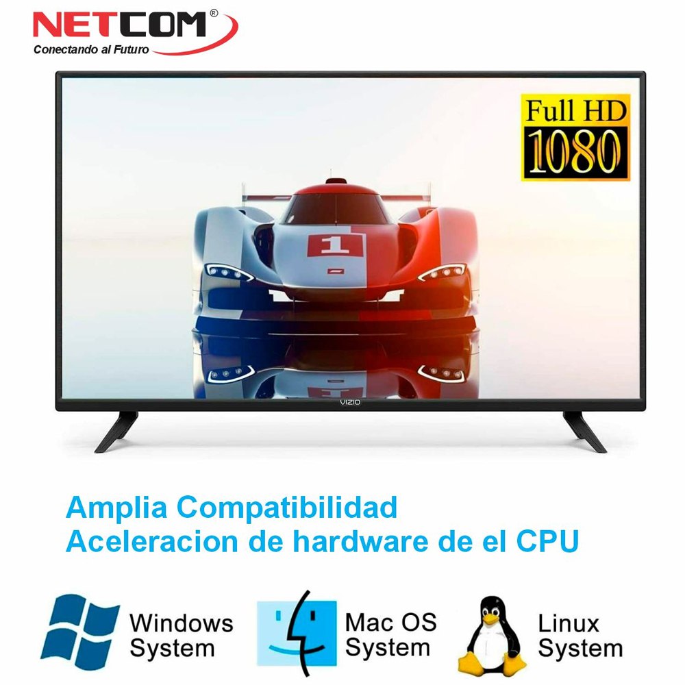 Capturadora de Video Hdmi y Sdi 4k 30hz Usb 3.0 Netcom Uvc S1911
