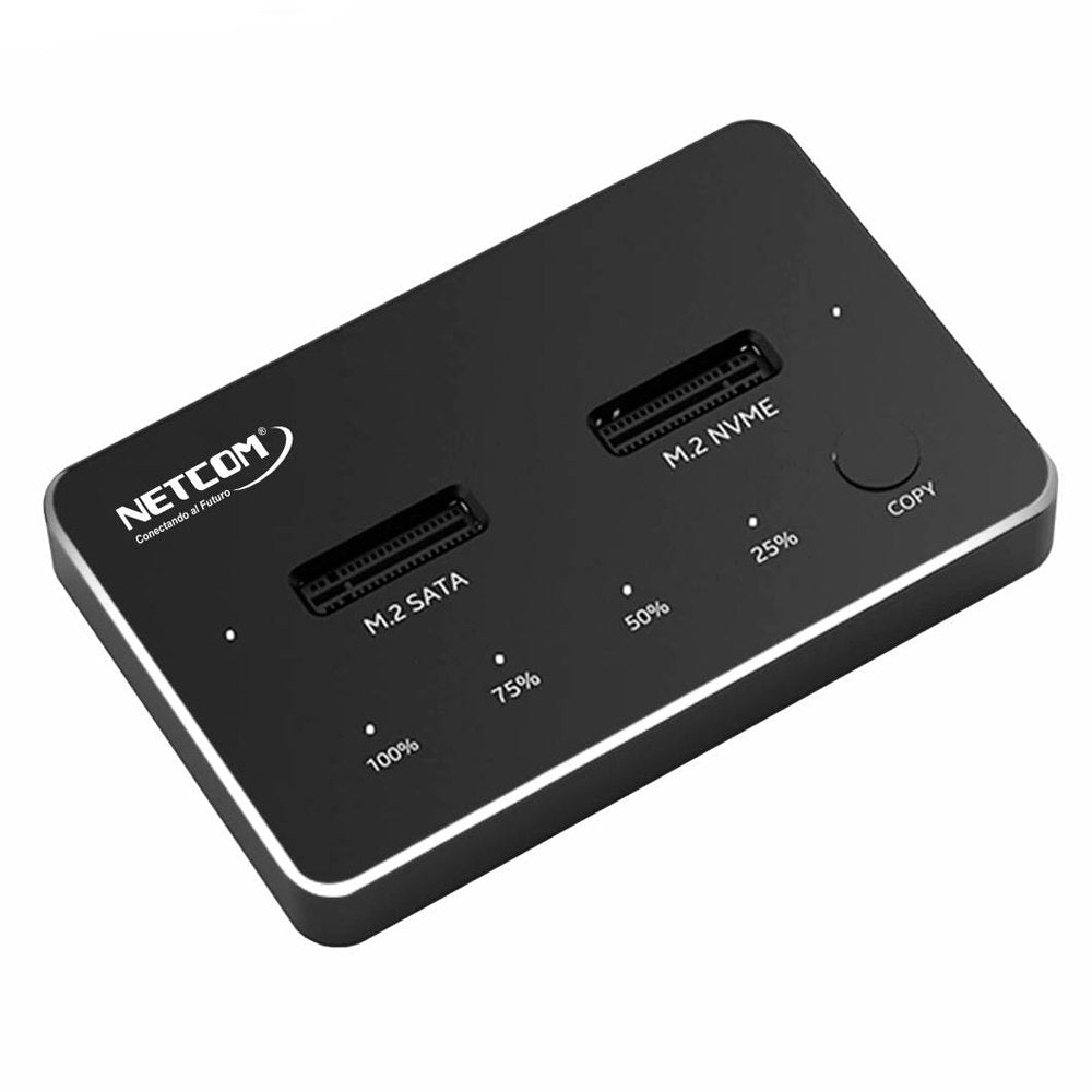 Clonador M.2 Ssd Nvme Dual Docking Station Doble Ranura 3.1 S1913