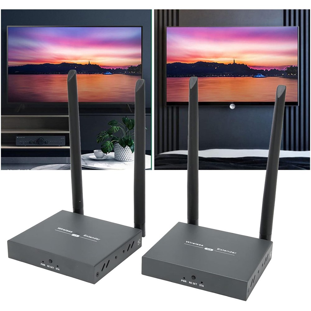 Extender Hdmi Inalambrico Hasta 200 Metros 60hz Kvm 1080p S1919