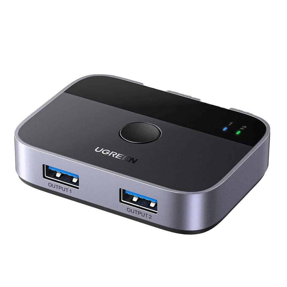 Switch Usb 3.0 Ugreen 2 En 2 Salidas Comparte 2 Pc A 2 Usb S1922