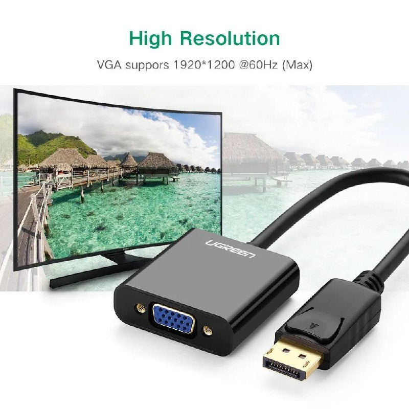 Adaptador Convertidor Displayport a Vga Ugreen Premium Dp S1923