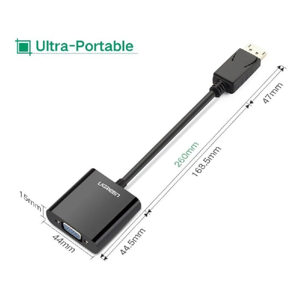 Adaptador Convertidor Displayport a Vga Ugreen Premium Dp S1923