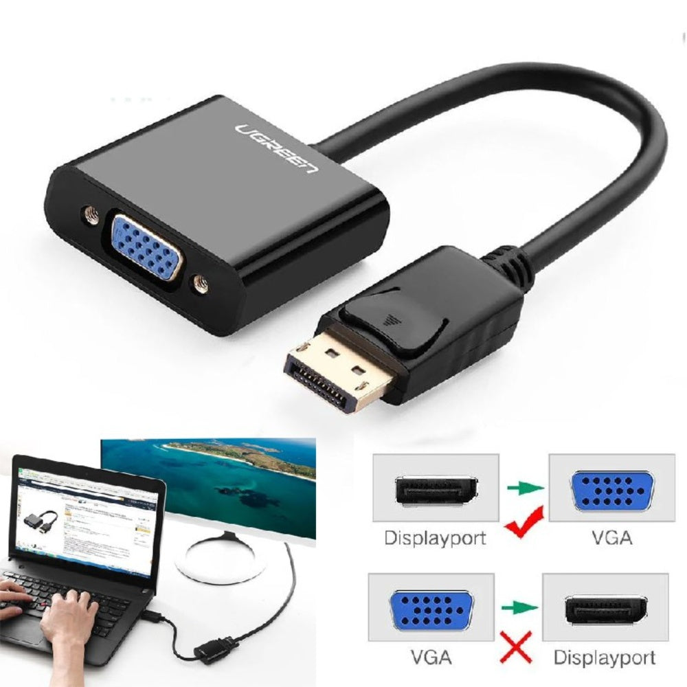 Adaptador Convertidor Displayport a Vga Ugreen Premium Dp S1923